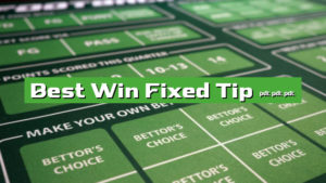 Best Win Fixed Tip 1×2