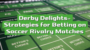 Derby Delights: Strategies for Betting on Soccer Rivalry Matches