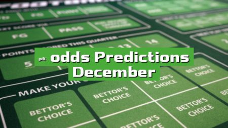 2 odds Predictions December