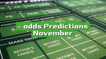2 odds Predictions November