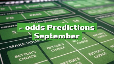 2 odds Predictions September