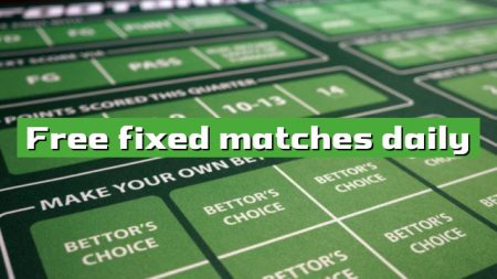 Free fixed matches daily